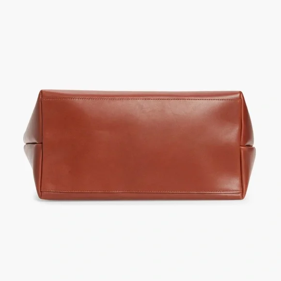 Madewell the Zip Top Essential Tote in Warm Cinnamon - Picture 14 of 15